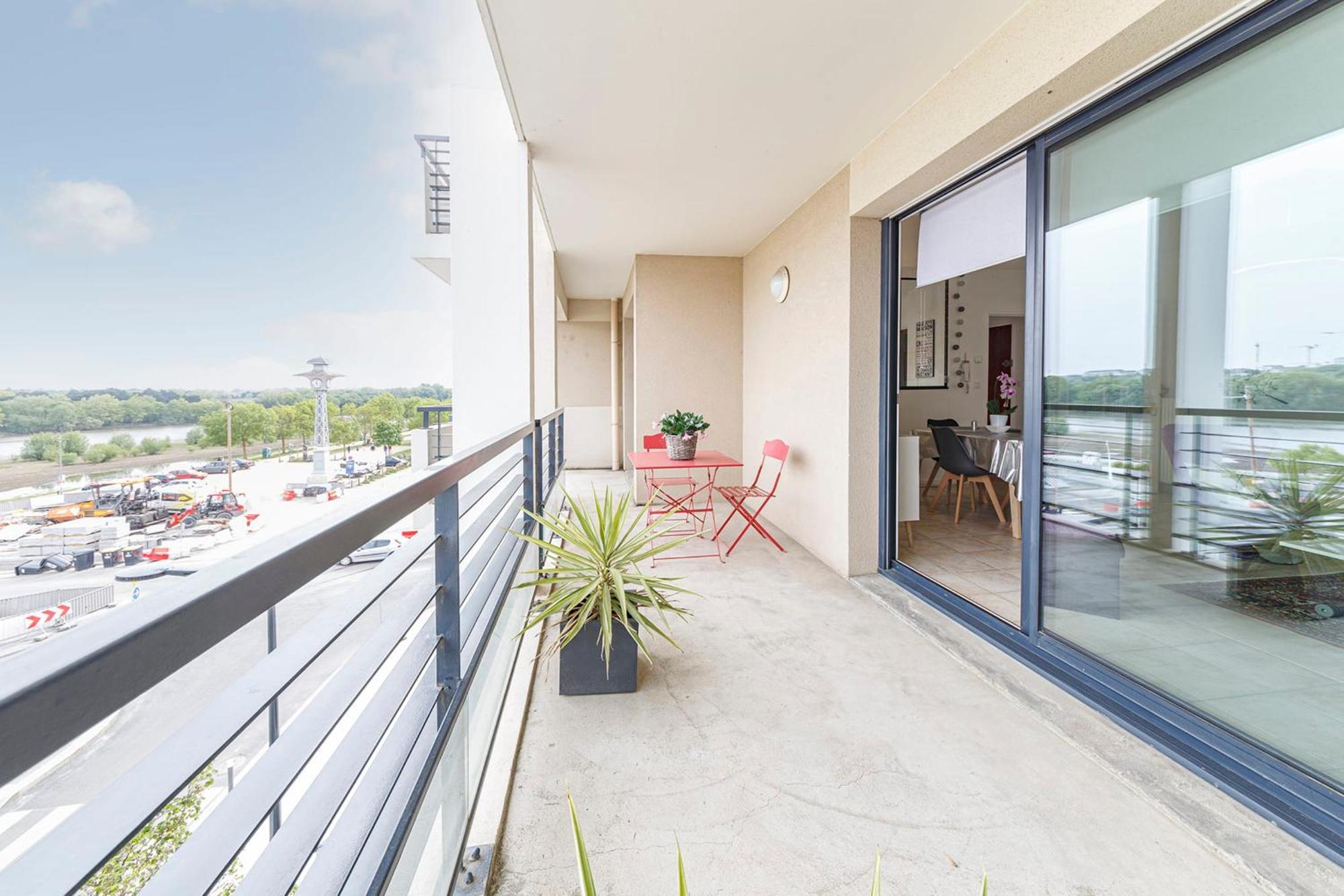 Апартаменти L'Aragon Wifi Balcon Vue La Maine Анже Екстер'єр фото